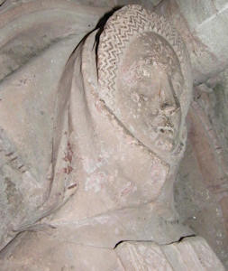 Switzerland Basel Munster Katharina Markgrafin Von Baden 1385